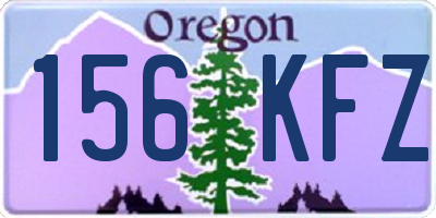 OR license plate 156KFZ