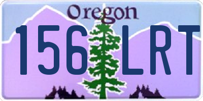 OR license plate 156LRT