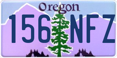OR license plate 156NFZ