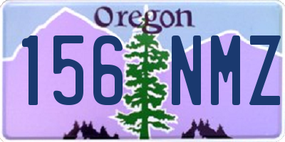 OR license plate 156NMZ