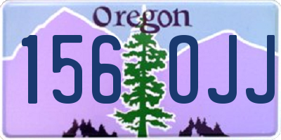 OR license plate 156OJJ