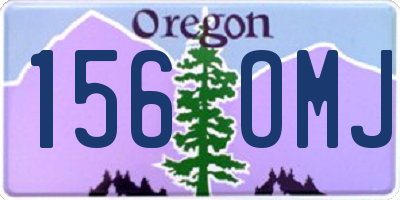 OR license plate 156OMJ