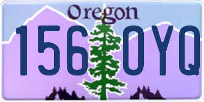 OR license plate 156OYQ