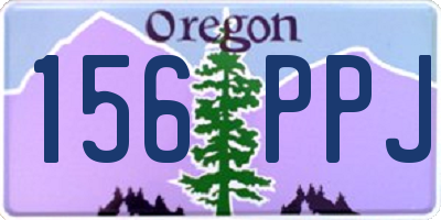 OR license plate 156PPJ