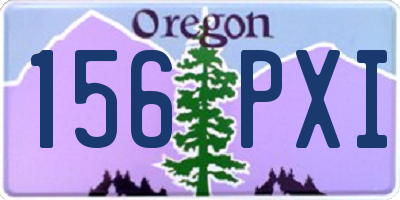 OR license plate 156PXI