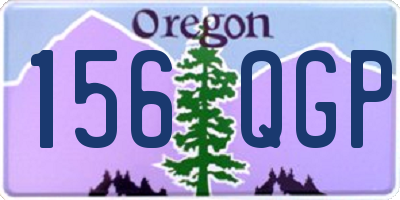 OR license plate 156QGP