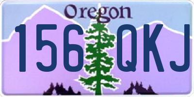 OR license plate 156QKJ