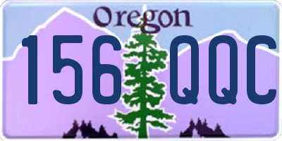 OR license plate 156QQC