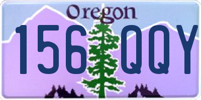 OR license plate 156QQY