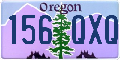 OR license plate 156QXQ
