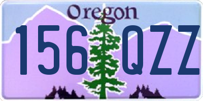 OR license plate 156QZZ