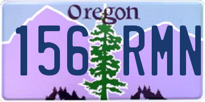 OR license plate 156RMN