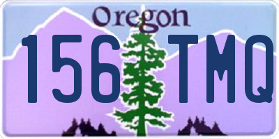 OR license plate 156TMQ