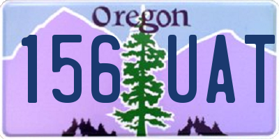 OR license plate 156UAT