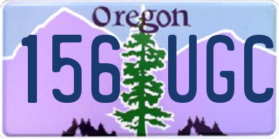 OR license plate 156UGC