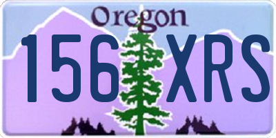 OR license plate 156XRS