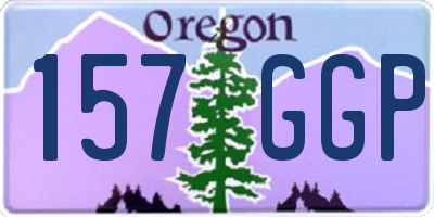 OR license plate 157GGP
