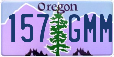 OR license plate 157GMM