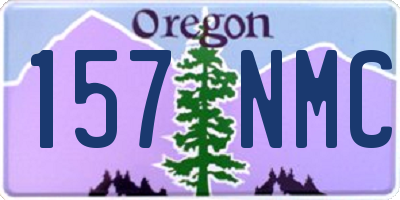 OR license plate 157NMC
