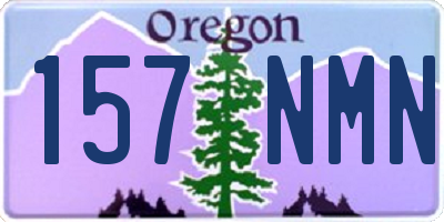 OR license plate 157NMN