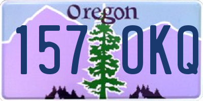 OR license plate 157OKQ