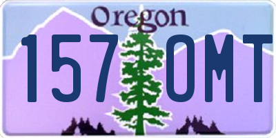 OR license plate 157OMT
