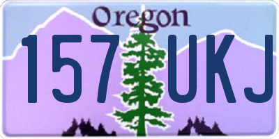OR license plate 157UKJ