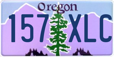 OR license plate 157XLC