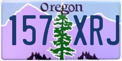 OR license plate 157XRJ