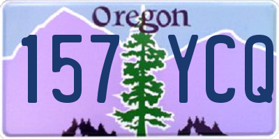 OR license plate 157YCQ