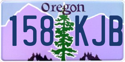 OR license plate 158KJB