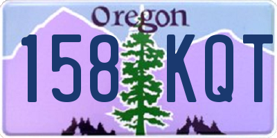 OR license plate 158KQT