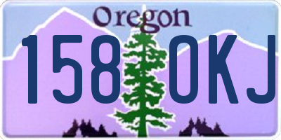 OR license plate 158OKJ