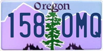 OR license plate 158OMQ