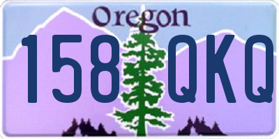 OR license plate 158QKQ