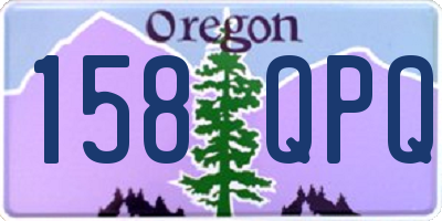 OR license plate 158QPQ