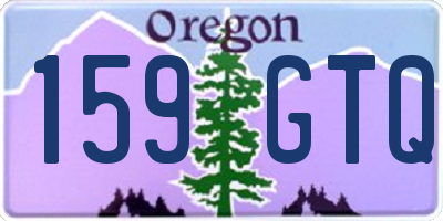 OR license plate 159GTQ