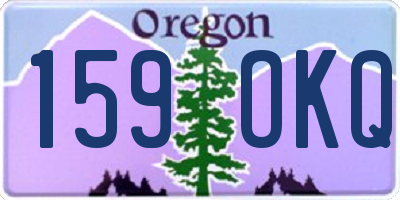 OR license plate 159OKQ