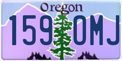 OR license plate 159OMJ