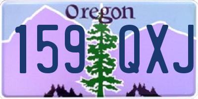 OR license plate 159QXJ