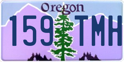 OR license plate 159TMH