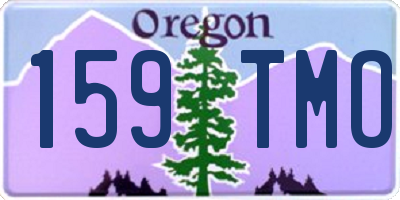 OR license plate 159TMO