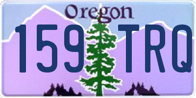 OR license plate 159TRQ