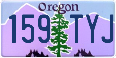 OR license plate 159TYJ