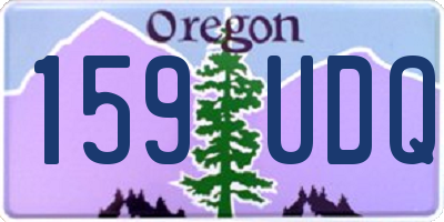 OR license plate 159UDQ
