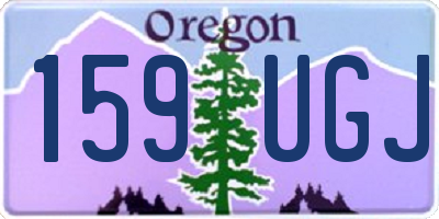 OR license plate 159UGJ