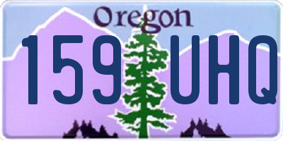 OR license plate 159UHQ