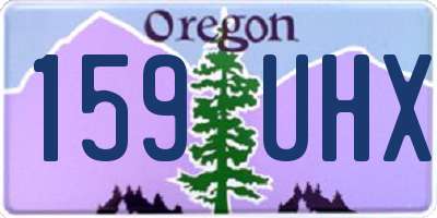OR license plate 159UHX