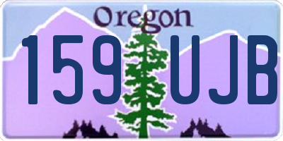OR license plate 159UJB