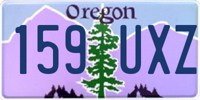 OR license plate 159UXZ